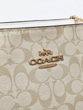 Coach-C8148-Cammie-Chain-Tote-In-Signature-Canvas-Light-Khaki-Chalk-Balilene-detail-logo