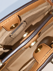 Coach C8319 Mini Lane Top Handle In Colorblock Penny Multi