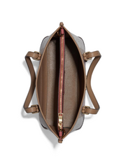 Coach C8416 Mollie Tote 25 In Signature Jacquard With Stripes Taffy Multi