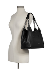 Coach C8532 Chain Kristy Shoulder Bag Black