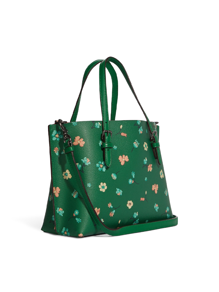    Coach-C8613-Mollie-Tote-25-With-Mystical-Floral-Print-Green-Multi-Balilene-belakang