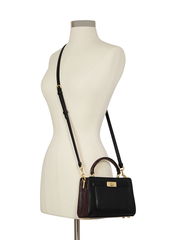 Coach C8687 Mini Lane Top Handle Gold/Black Multi