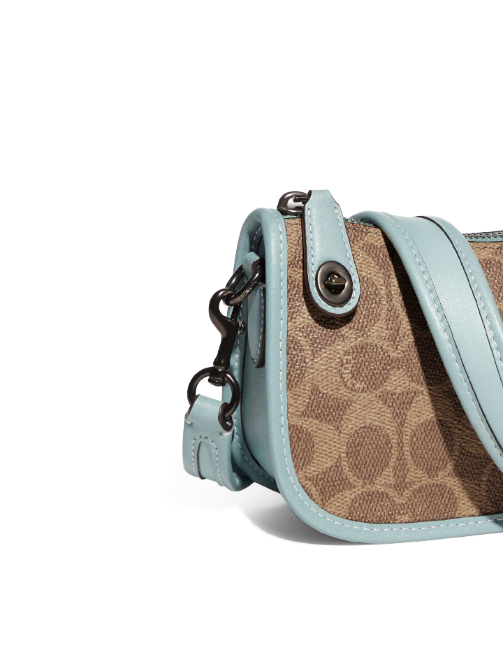 Coach-C9012-Swinger-20-In-Signature-Canvas-Aqua-Tan-Rust-Balilene-detail