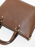 Coach Mini Gallery Crossbody Dark Saddle
