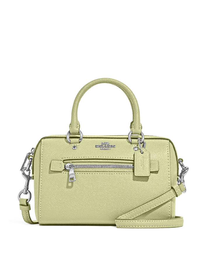 Coach C9950 Mini Rowan Crossbody Pale Lime – Balilene