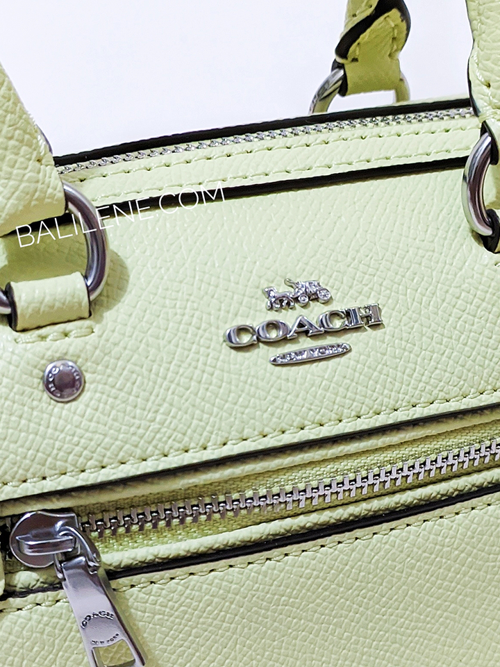 Coach C9950 Mini Rowan Crossbody Pale Lime