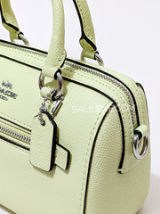 Coach C9950 Mini Rowan Crossbody Pale Lime