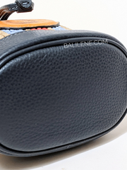 Coach C9955 Mini Dempsey Bucket Bag With Coach Patch Natural Multi