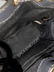 Coach C9955 Mini Dempsey Bucket Bag With Coach Patch Natural Multi