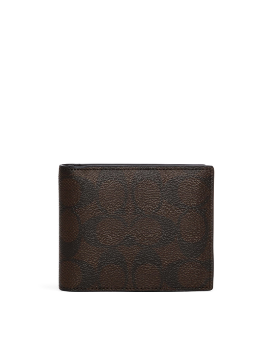 Coach-CA001-3-In-1-Wallet-In-Blocked-Signature-Canvas-Mahogany-Multi-Balilene-depan