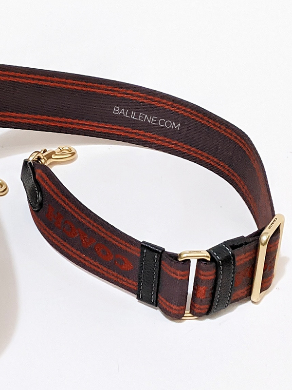 Coach CA094 Willow Saddle Bag Black Balilene