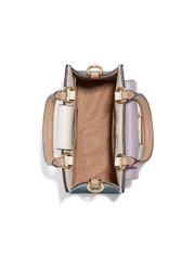 Coach CA620 Mini Pepper Crossbody In Colorblock Chalk Multi