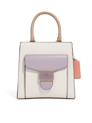 Coach CA620 Mini Pepper Crossbody In Colorblock Chalk Multi