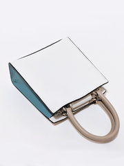 Coach CA620 Mini Pepper Crossbody In Colorblock Chalk Multi