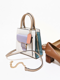 Coach CA620 Mini Pepper Crossbody In Colorblock Chalk Multi