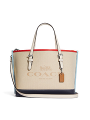    Coach-CB651-Mollie-Tote-25-In-Colorblock-Natural-Multi-Balilene-depan