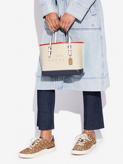 Coach-CB651-Mollie-Tote-25-In-Colorblock-Natural-Multi-Balilene-onmodel1