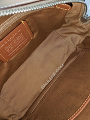 Coach Camera Bag In Signature Canvas Crossbody Sand Taupe