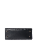 Coach Charlie Carryall 28 In Signature Leather Black