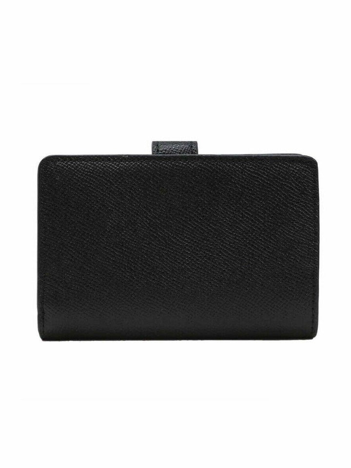 Coach F11484 Medium Corner Crossgrain Leather Black