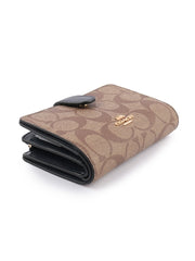 Coach F23553 Corner Medium Signature Khaki Midnight