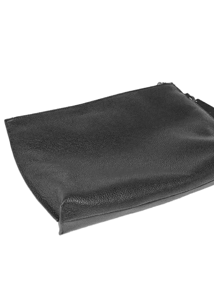 Coach-F28614-Pouch-Pabbled-Leather-Black-Balilene-bawah