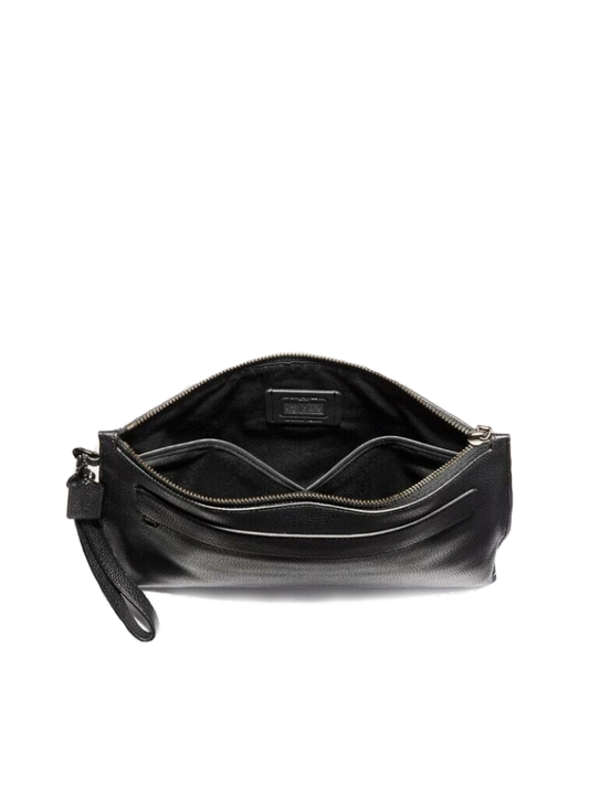    Coach-F28614-Pouch-Pabbled-Leather-Black-Balilene-dalam