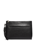 Coach-F28614-Pouch-Pabbled-Leather-Black-Balilene-depan1