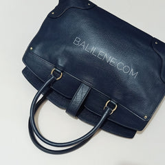 Coach F37167 Grain Mercer Satchel Navy