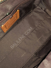 Coach F39289 Selena Gomez Crystal Embellishment Leather Wine