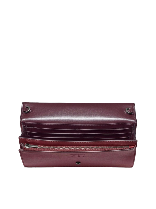    Coach-F39313-Selena-Hayden-Foldover-Crossbody-Clutch-With-Crystal-Embellishment-Balilene-dalam