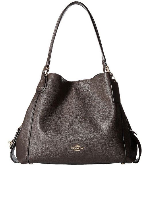 Coach F57125 Edie Shoulder Bag 31 Chestnut