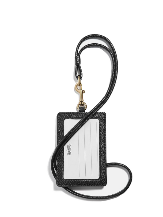 Coach-F57311-Id-Case-Lanyard-Black-Balilene-depan