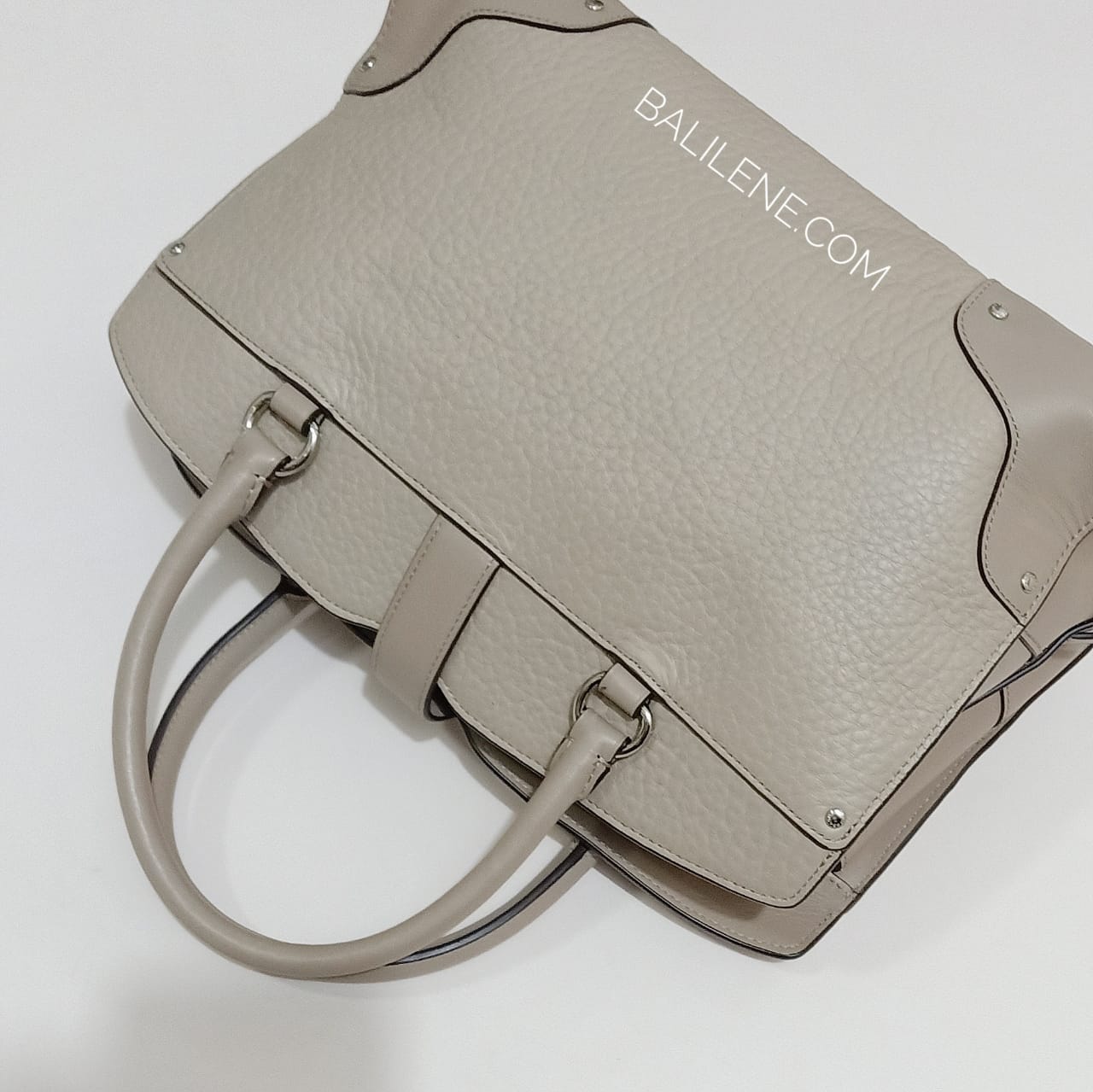 Coach F37575 Mercer 30 Satchel Stone