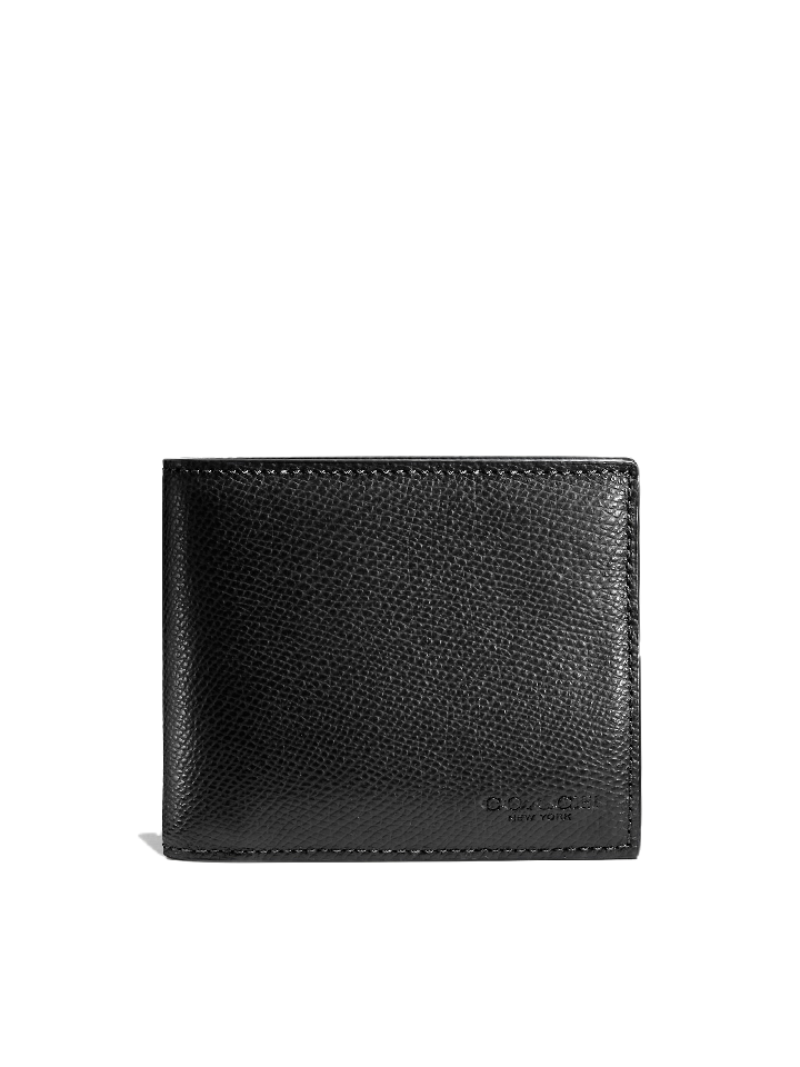 Coach F59112 Compact Id Wallet Black