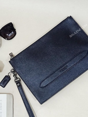 Coach F68154 Structured Pouch Crossgrain Black