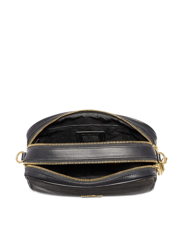Coach F68168 Jes Crossbody In Signature Canvas Brown Black