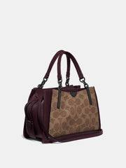Coach F73946 Dreamer 21 Yeti Out Tan Oxblood