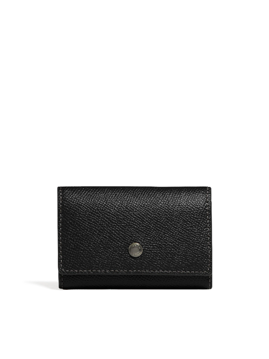 Coach-F73992-Five-Ring-Key-Case-Gunmetal-Black-Balilene-depan
