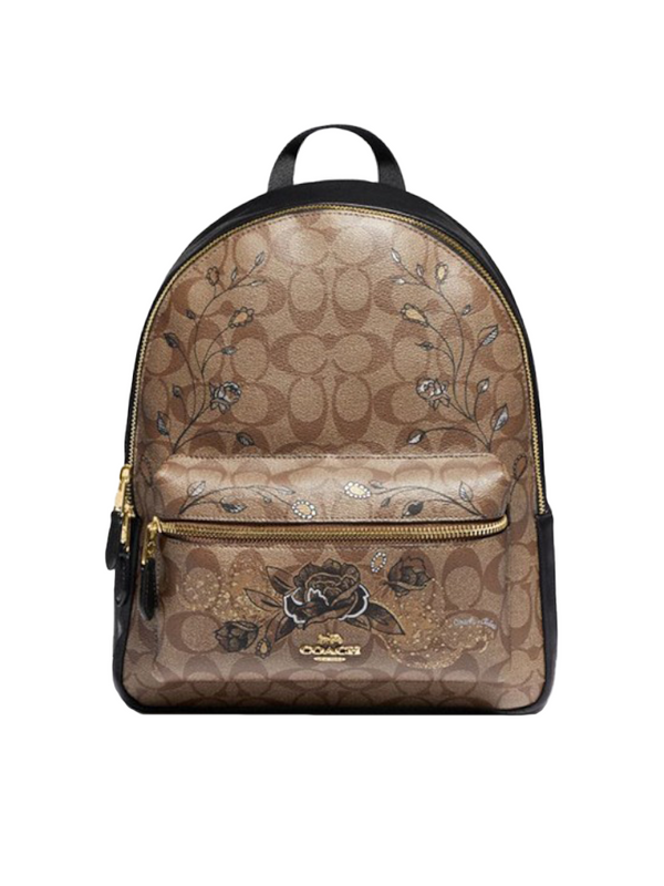 Coach Signature Lily Print Canteen Crossbody Limited Edition