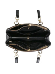 Coach F77881 Etta Signature Carryal Brown Black