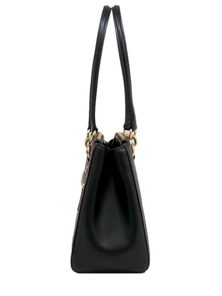 Coach F77881 Etta Signature Carryal Brown Black