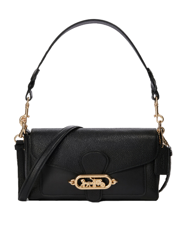 Coach F91105 Jade Shoulder Bag Black