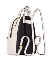 Coach-Jordyn-Backpack-In-Signature-Canvas-With-Varsity-Motif-Brown-Buttercup-Balilene-belakang