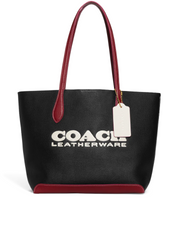 Coach-Kia-Tote-In-Colorblock-Black-Multi-Balilene-depan