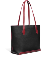    Coach-Kia-Tote-In-Colorblock-Black-Multi-Balilene-samping