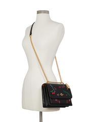 Coach Klare Crossbody With Diary Embroidery Black Multi