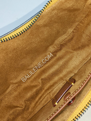 Coach Luna Shoulder Bag Flax