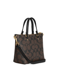 Coach-Mini-Gallery-Crossbody-In-Signature-Canvas-Brown-Black-Balilene-belakang