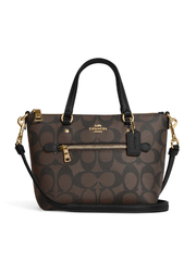 Coach-Mini-Gallery-Crossbody-In-Signature-Canvas-Brown-Black-Balilene-depan